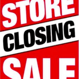 Closing storefront! If it doesn’t sell on here, it’s going to a yard sale